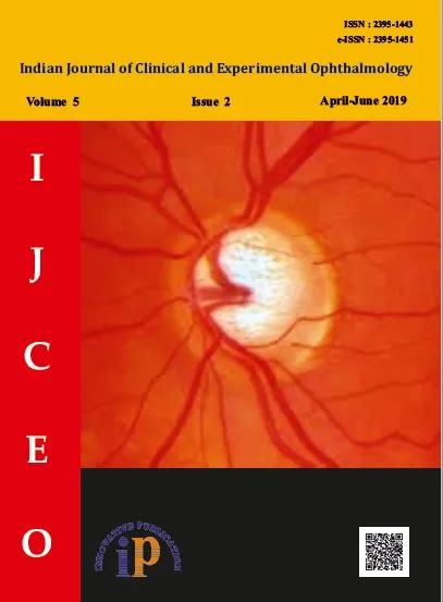 Indian Journal of Clinical and Experimental Ophthalmology